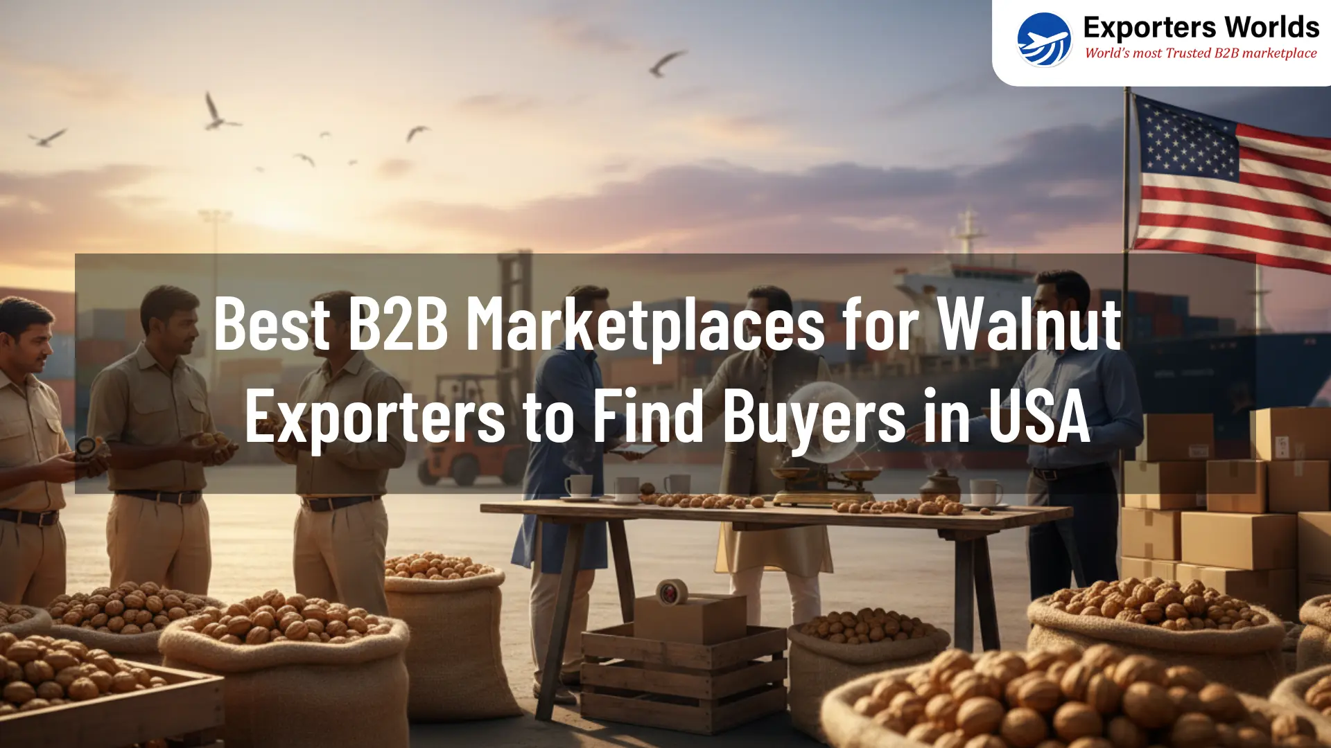 Best B2B Marketplaces for Walnut Exporters to Find Buyers in USA