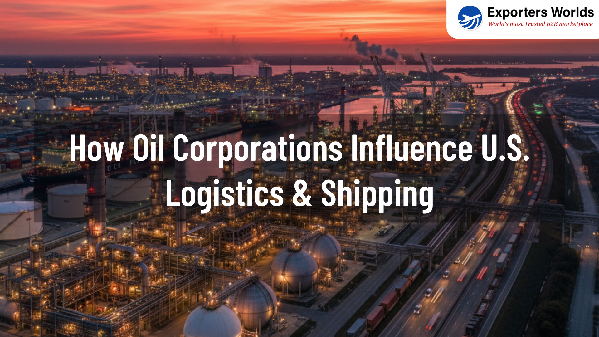 How Oil Corporations Influence U.S. Logistics & Shipping