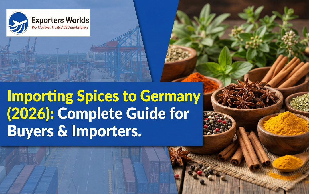 Importing Spices to Germany (2026): Complete Guide for Buyers & Importers