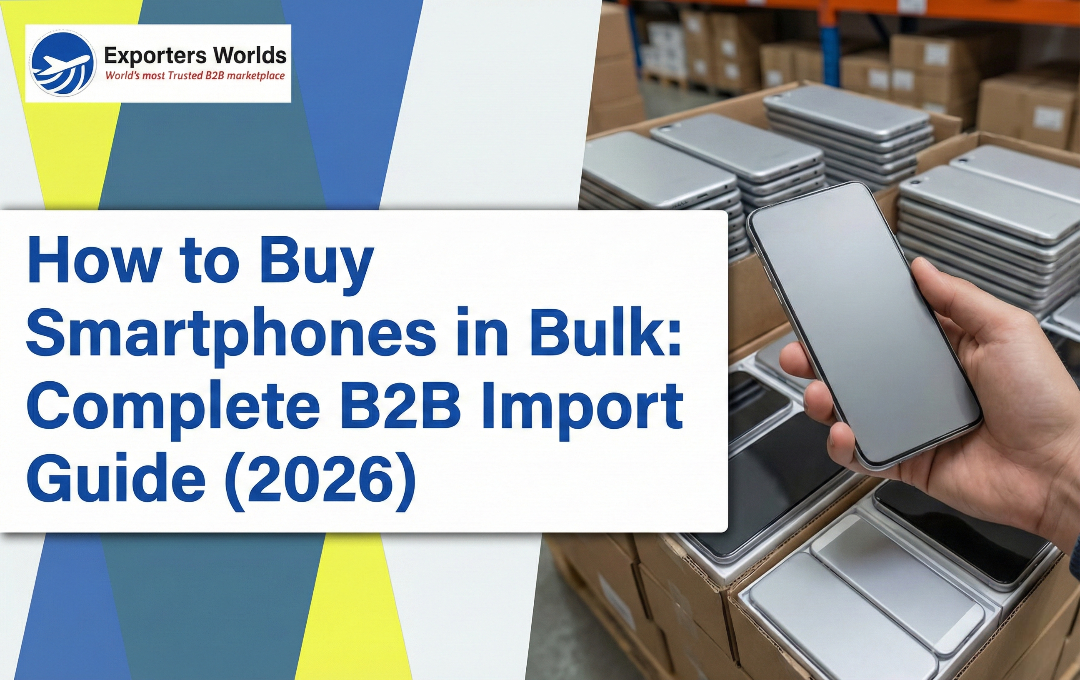 How to Buy Smartphones in Bulk: Complete B2B Import Guide (2026)