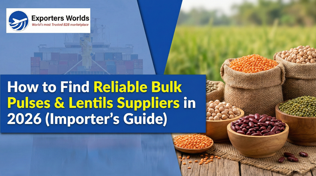 How to Find Reliable Bulk Pulses & Lentils Suppliers in 2026 (Importer’s Guide)