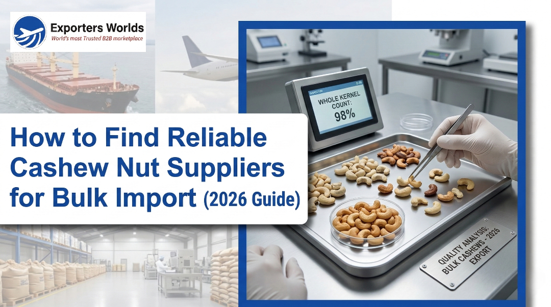 How to Find Reliable Cashew Nut Suppliers for Bulk Import (2026 Guide)