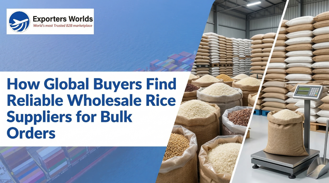 How Global Buyers Find Reliable Wholesale Rice Suppliers for Bulk Orders