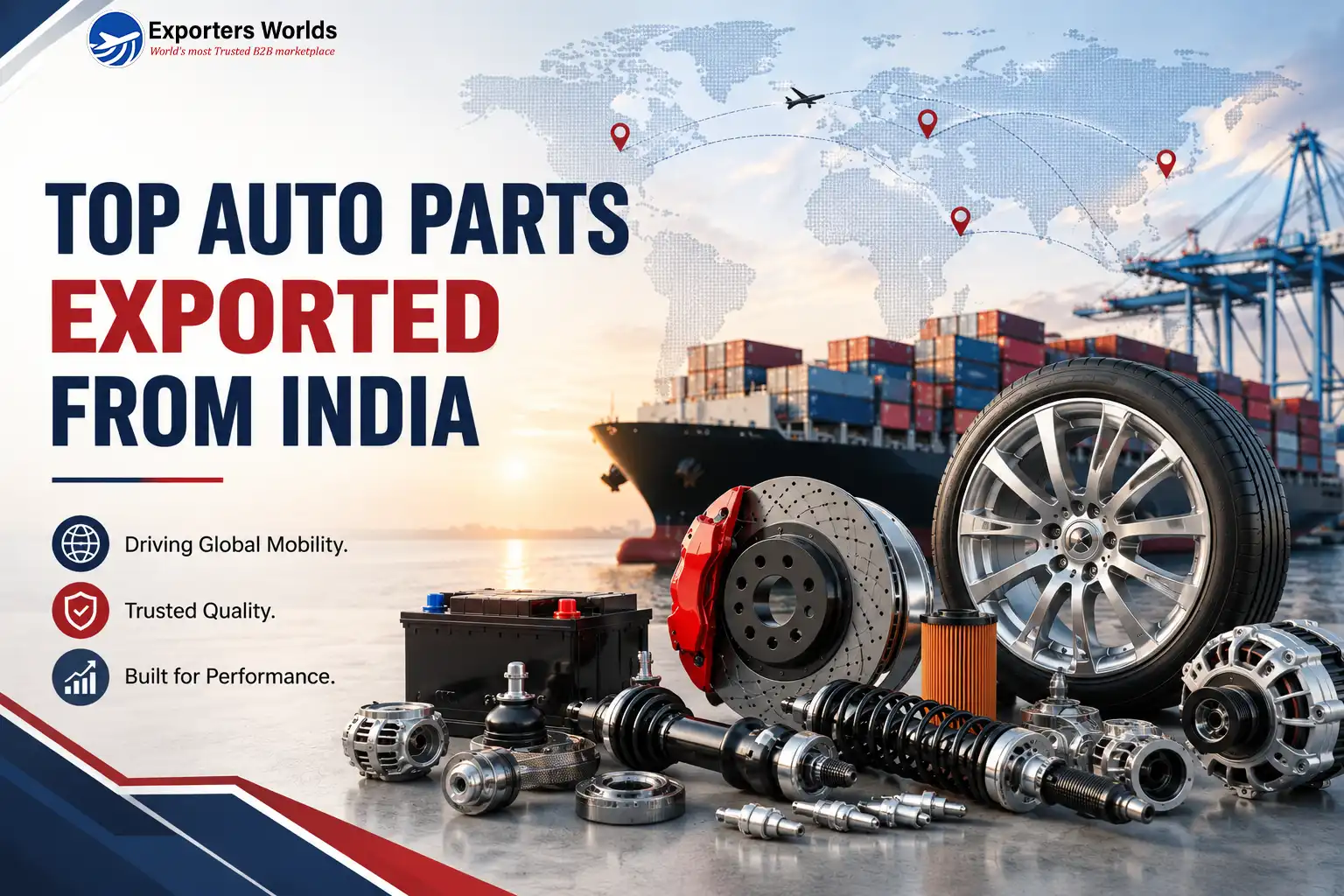 Top Auto Parts Exported from India: Most In-Demand Automotive Components Driving Global Trade in 2026
