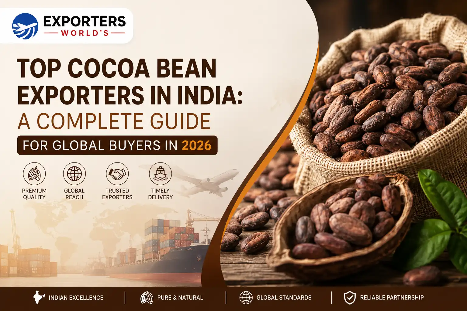 Top Cocoa Bean Exporters in India: A Complete Guide for Global Buyers in 2026