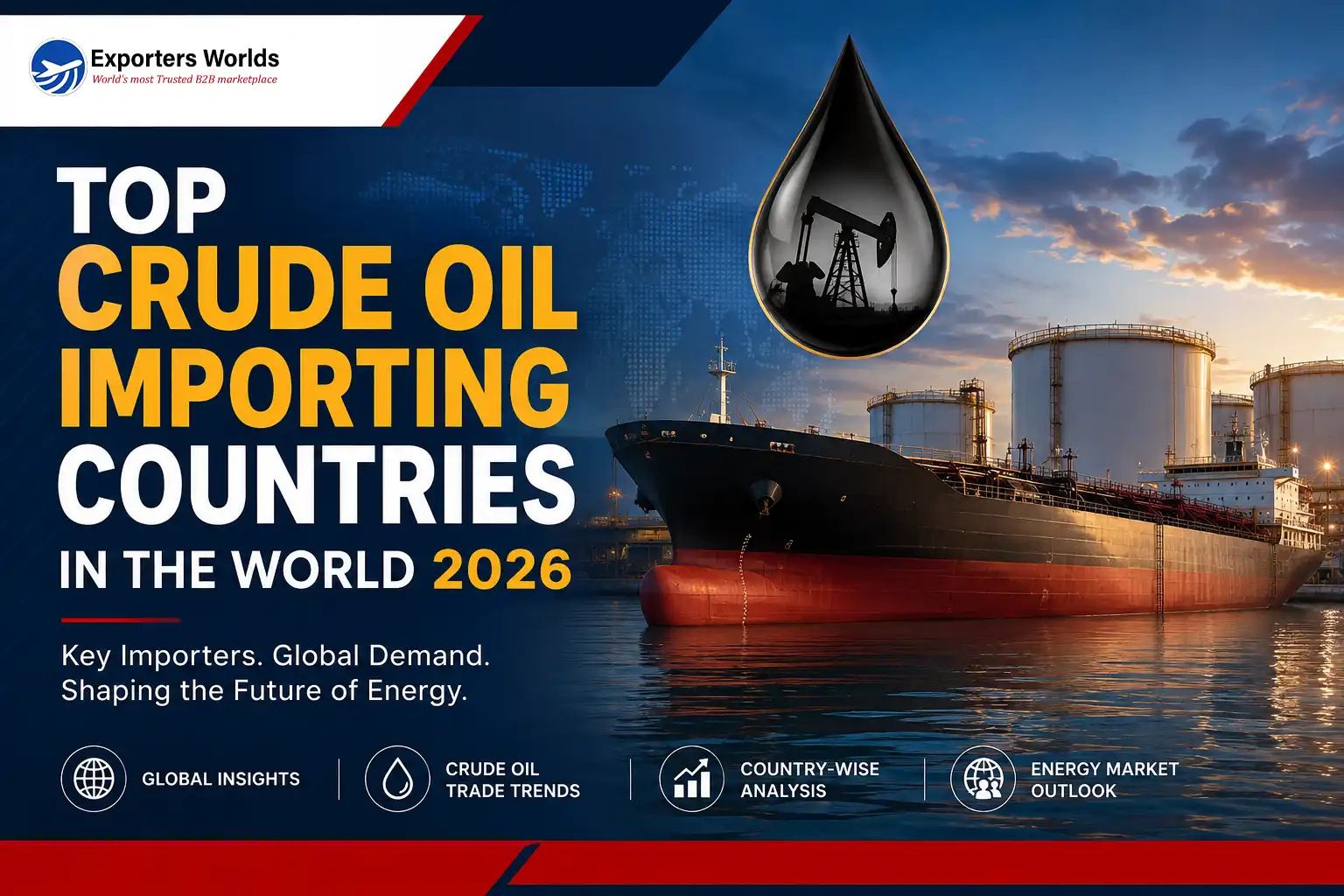 Top Crude Oil Importing Countries in the World 2026