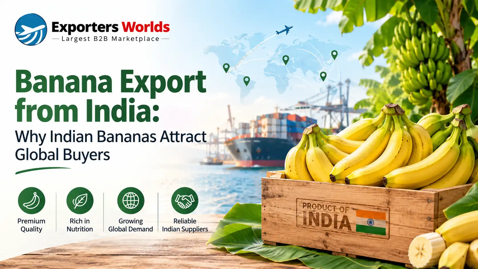 Banana Export from India: Why Indian Bananas Attract Global Buyers