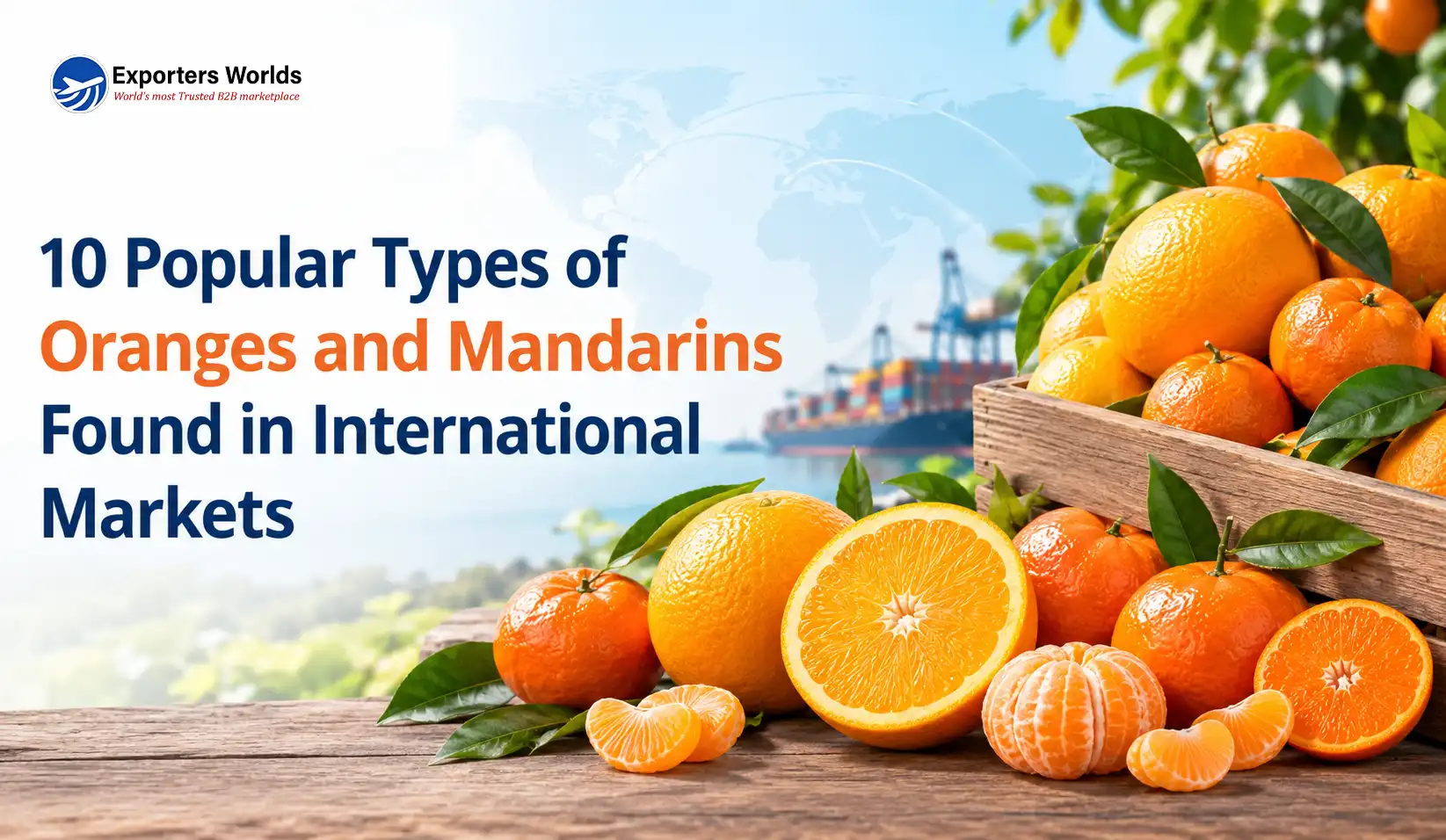 10 Popular Types of Oranges and Mandarins Found in International Markets