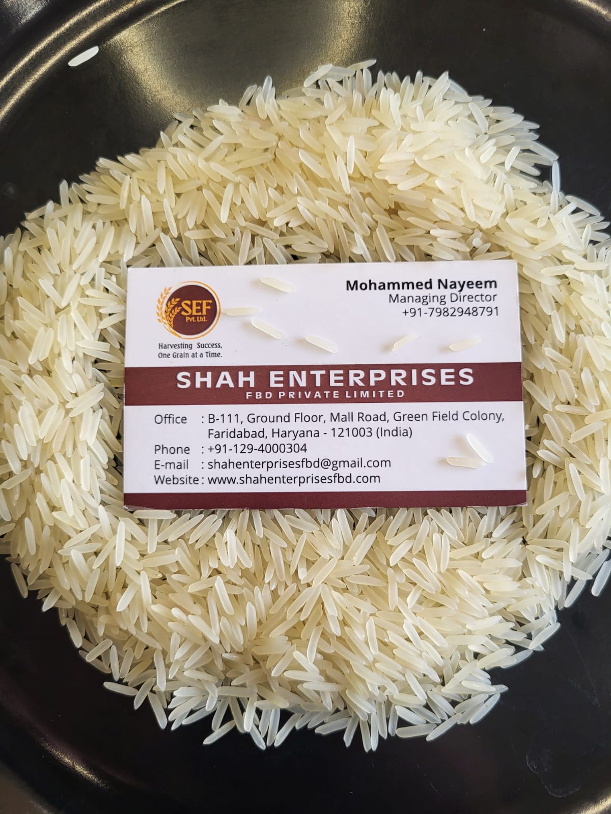 1718 White Sella Basmati Rice