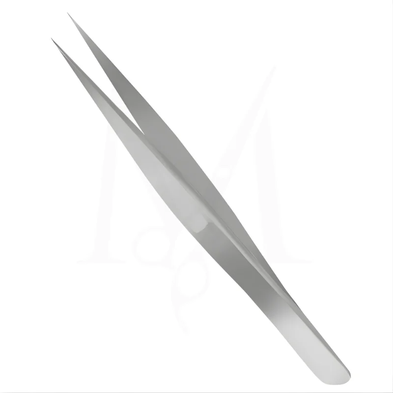 Eyelash Tweezer – Straight Micro-Magnetic Fine Tip | 4.45″