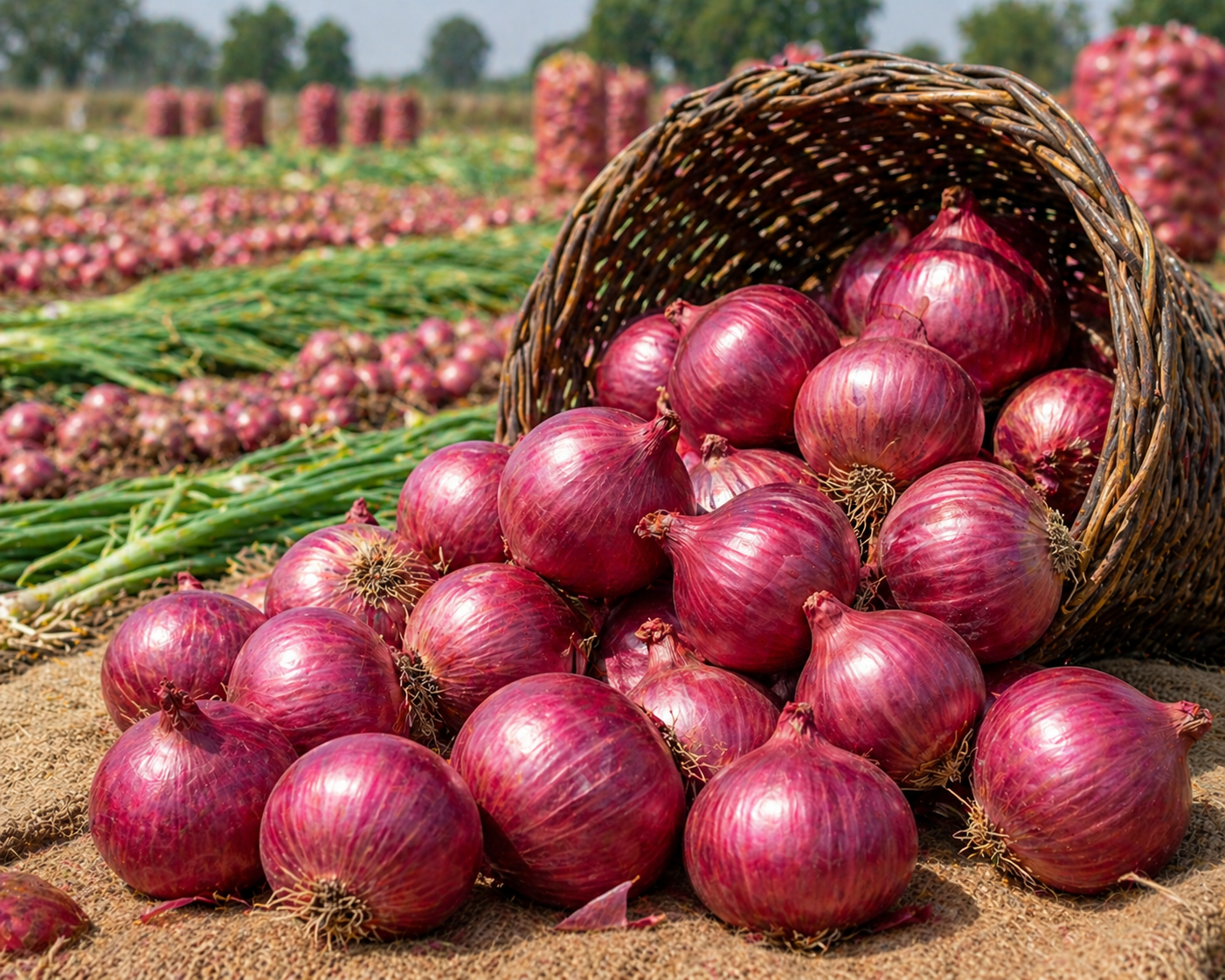 Fresh Red Onions