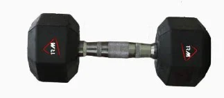 Rubber Hex Dumbbell Pair Commercial Gym 5-30kg