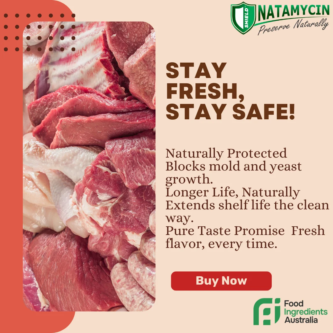 Food Grade Natamycin Powder (E235) for Meat &amp; Processed Foods – Mold Inhibitor | Australia Supplier