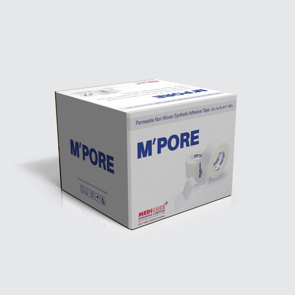 Medica M'Pore Microporous Paper Tape