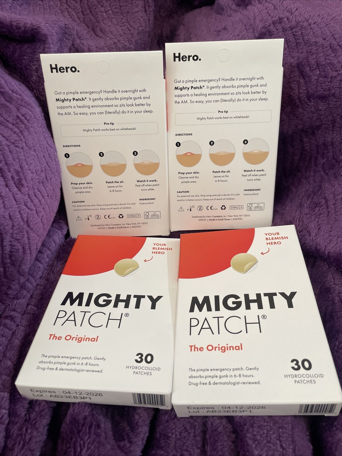 Hero Mighty Patch Hydrocolloid Acne Patches The Original