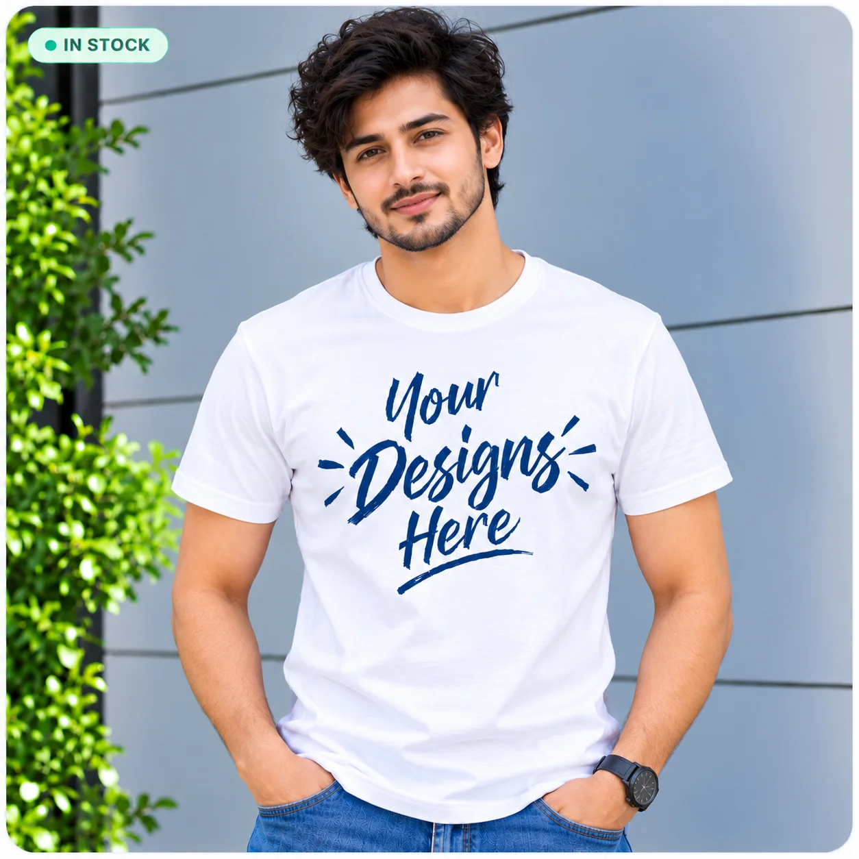 Unisex Classic Round Neck Customise T-Shirt