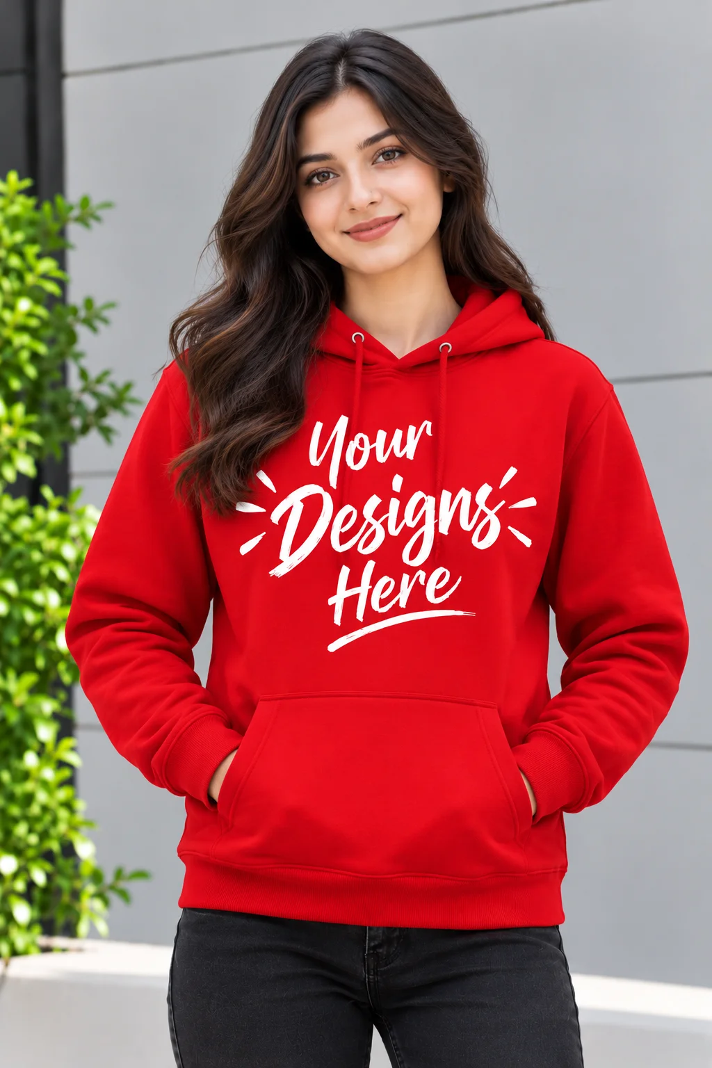 Unisex Customized Hoodie Standard Fit for Women- Make It Yours! 🖤