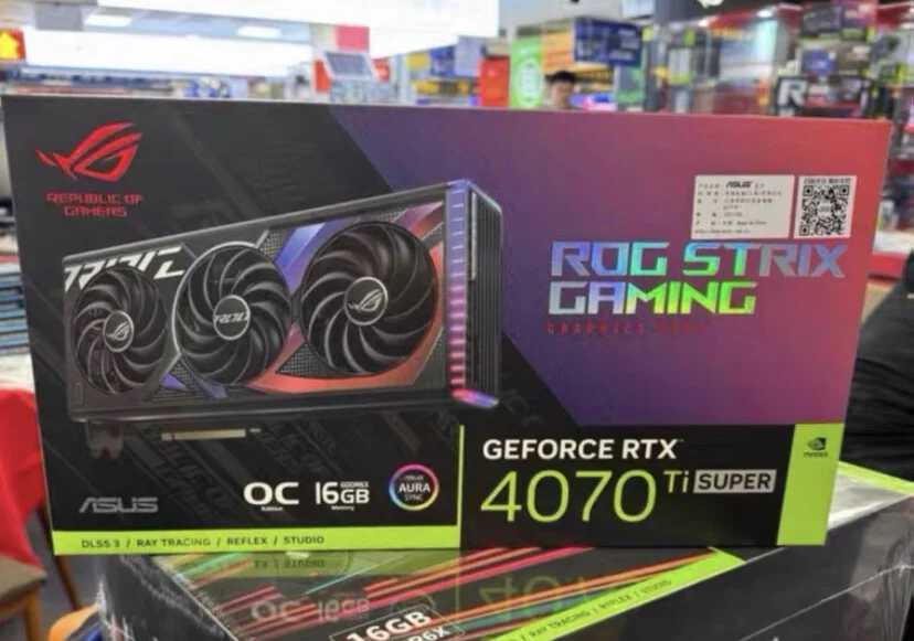 ASUS ROG STRIX GeForce RTX 4070 Ti SUPER 16GB GDDR6X GAMING Graphics Card