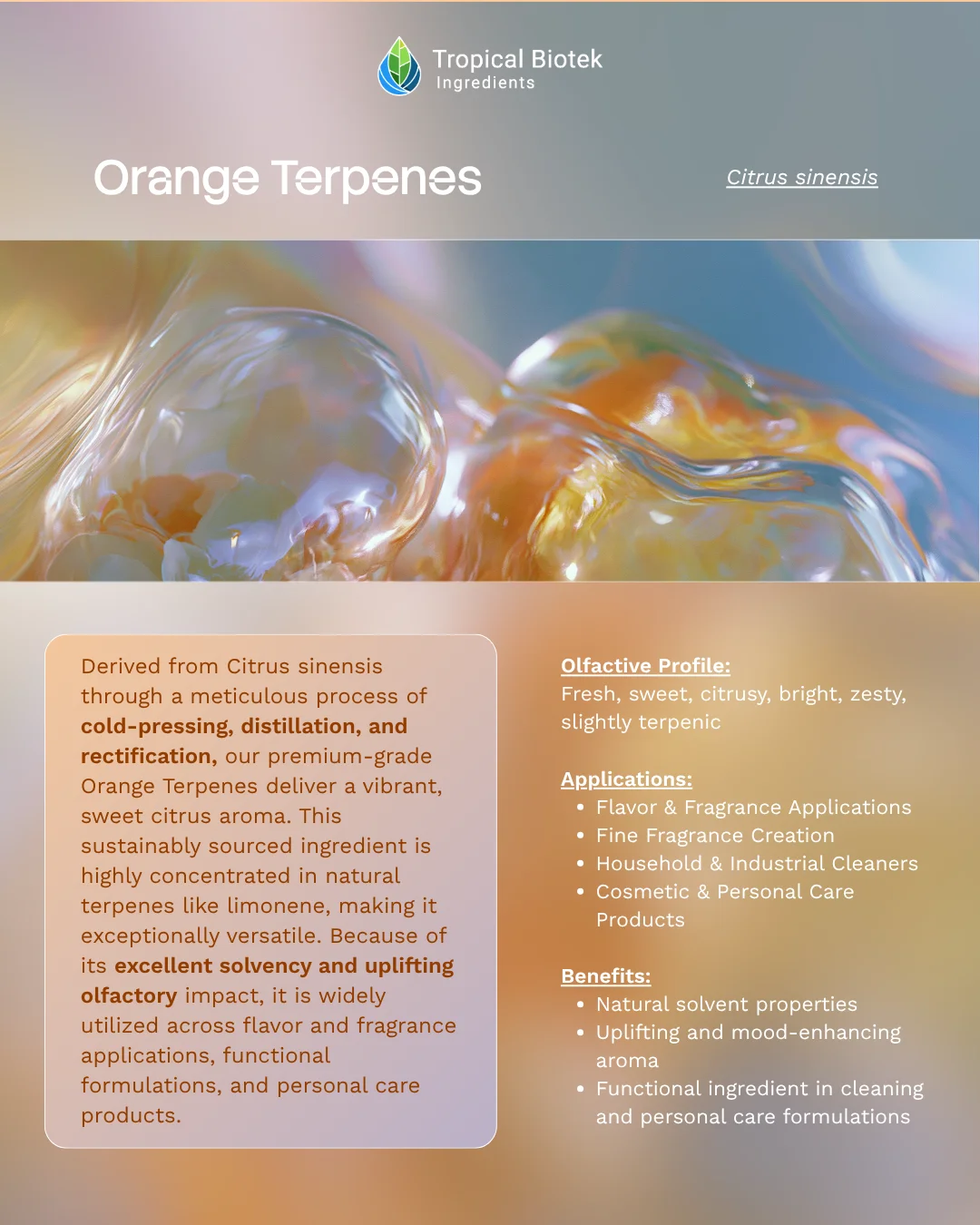 Orange Terpenes