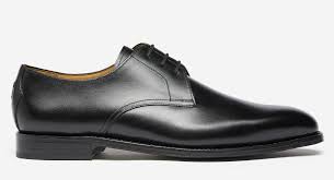 DERBY Shoe - Semi Cut Hand Made Leather with Good quality out-Sole (Not covering ankle), Size CUSTOMIZED. Black / Brown