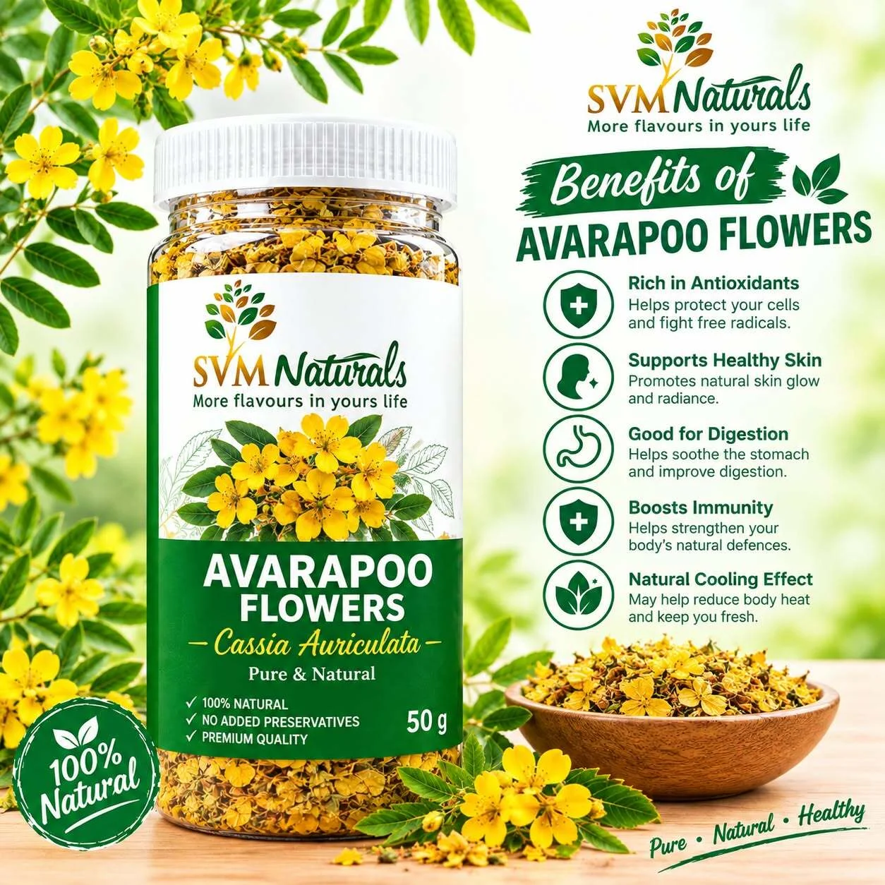 Avaram Poo Flowers