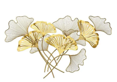 Ginkgo Metal Wall art