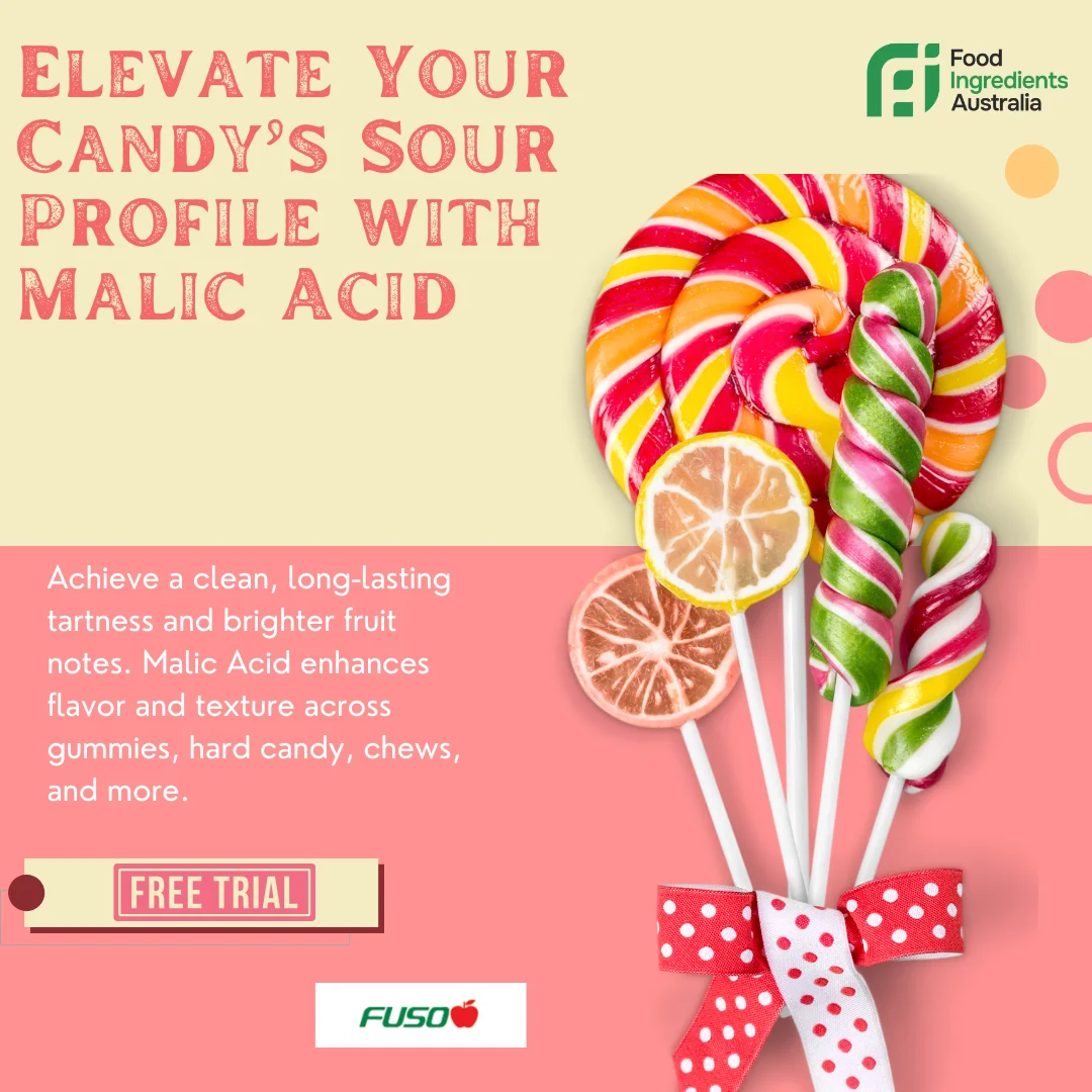 Food Grade Malic Acid E296 25kg Powder | Acidulant &amp; Flavor Enhancer | Australia Supplier