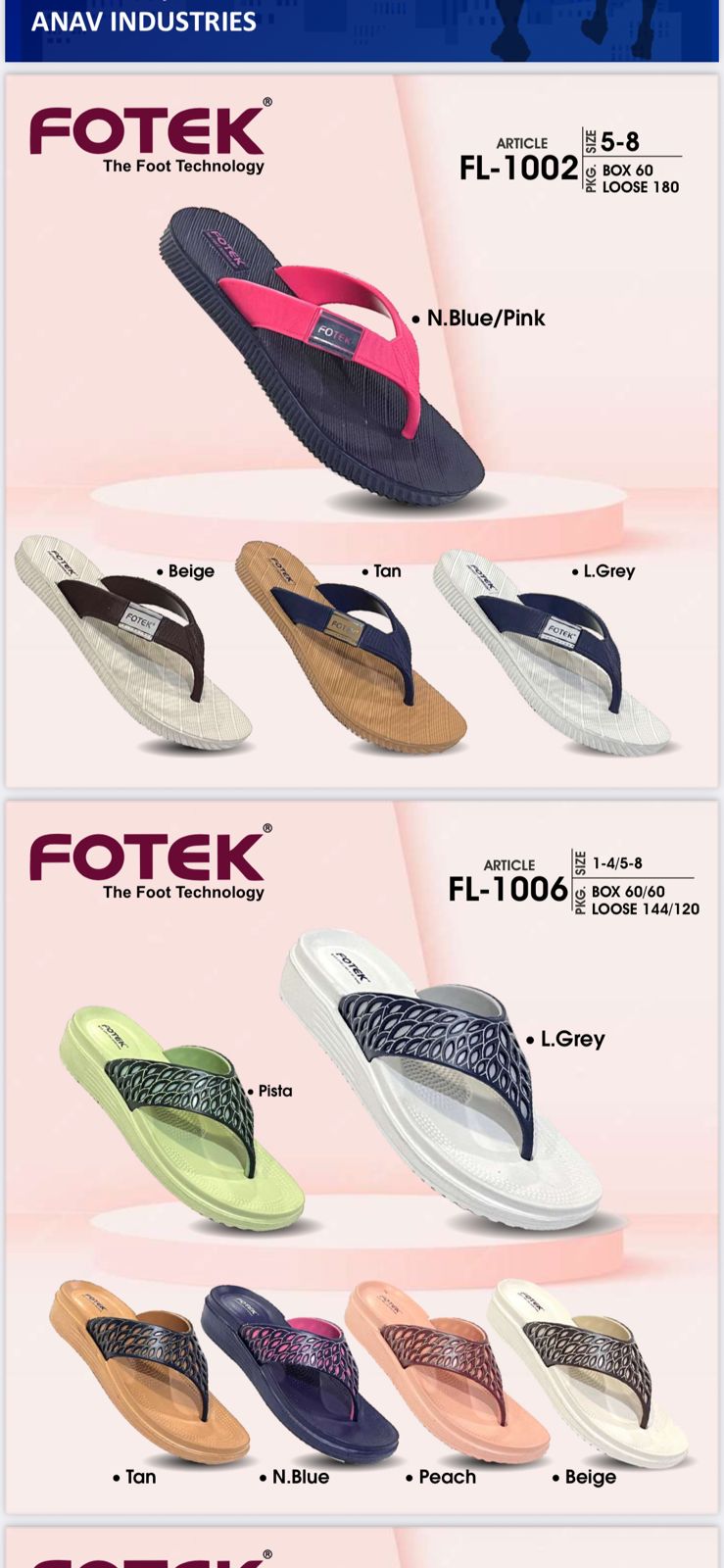 All kinds of Footwear