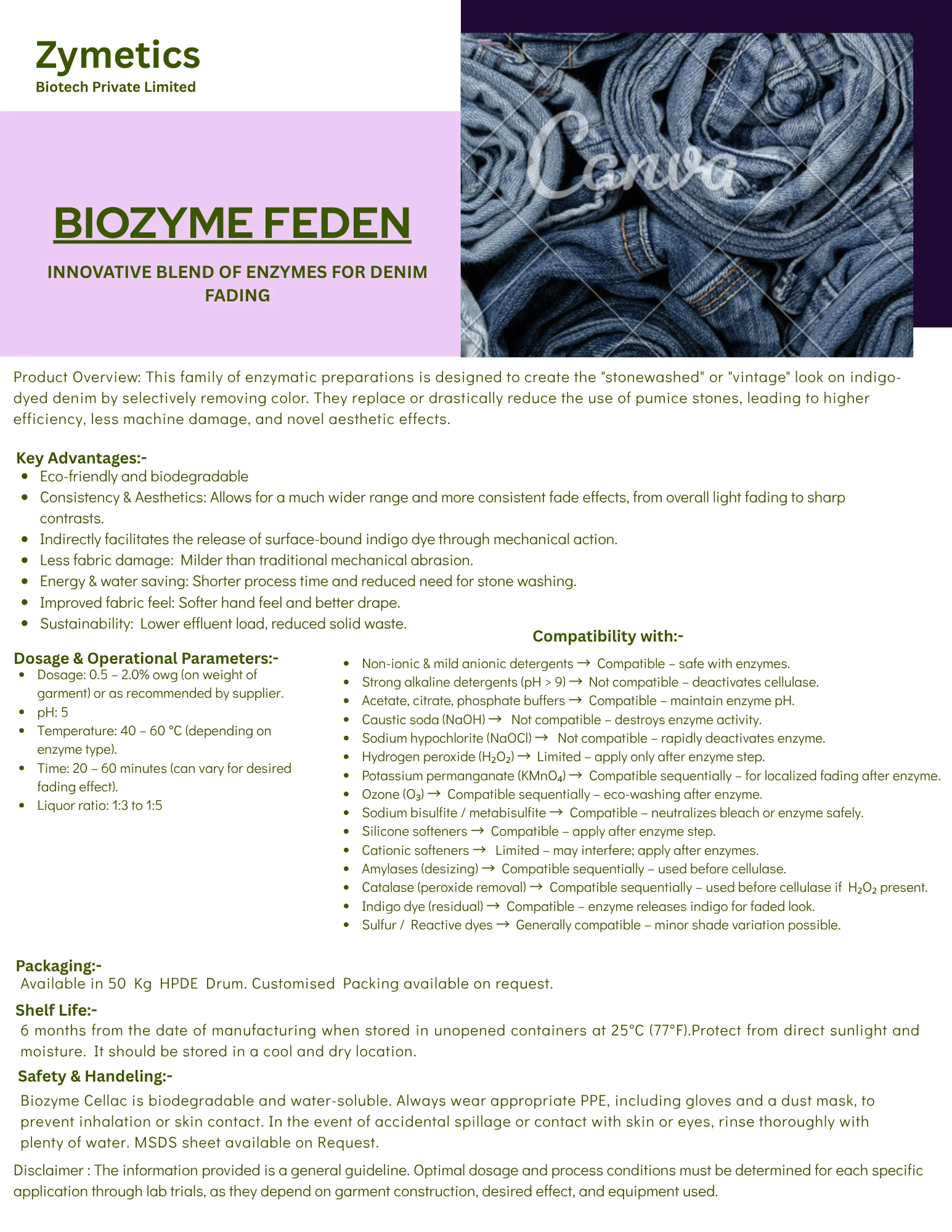 Biozyme Faden