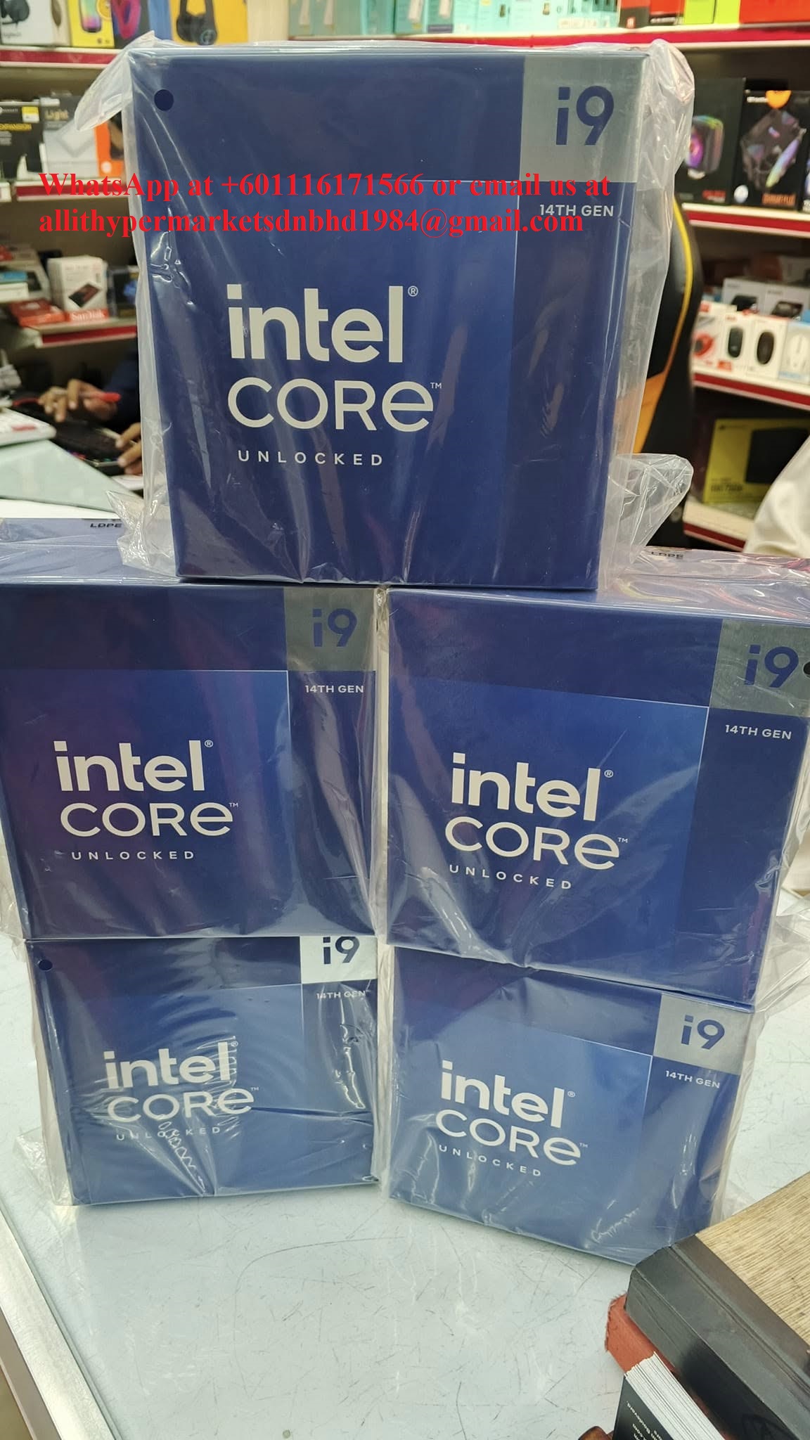 Intel Core i9 processor 14900HX/ Intel Core i9 processor 14900T/ Intel Core i9 processor 14900K/Intel  Core i9 processor 14900KF