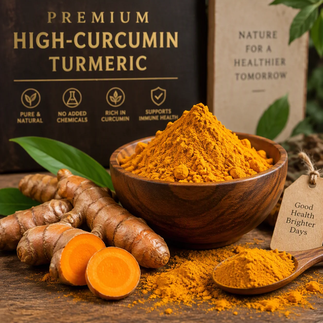 Premium High-Curcumin Turmeric