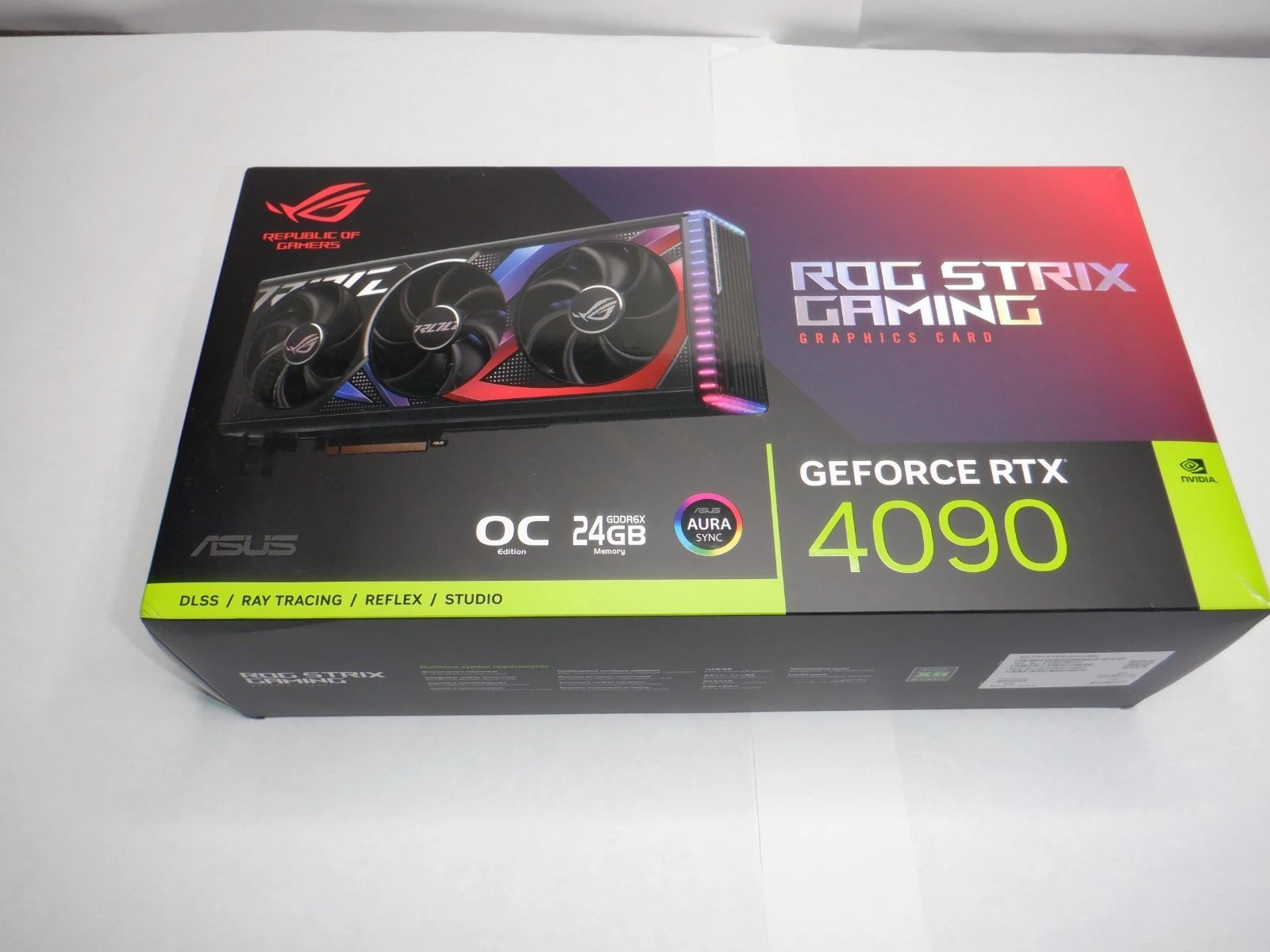 ROG Strix GeForce RTX 4090 OC Edition 24GB GDDR6X
