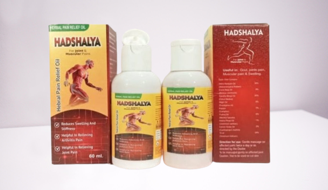 Hadshalya Herbal Pain Relief Oil
