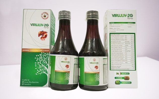 Virujliv-2G Herbal Liver Enzyme Syrup