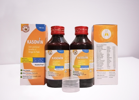 Kasowin Ginger and Tulsi Cough Syrup