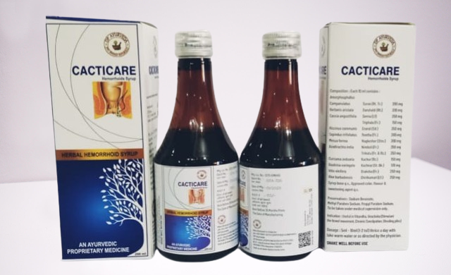Cacticare Herbal Hemorrhoid Syrup
