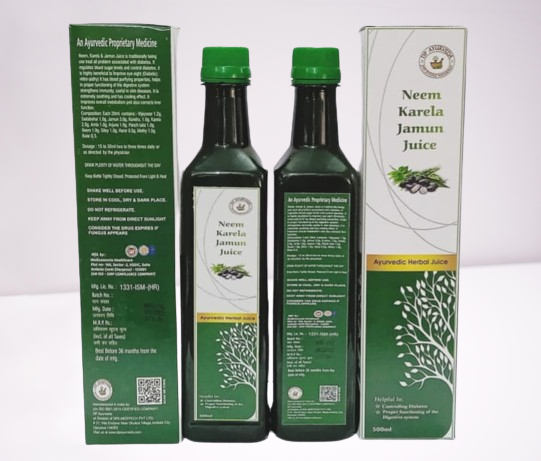 Neem Karela Jamun Juice
