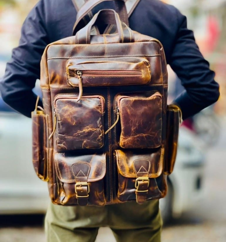  Leather Back Bag