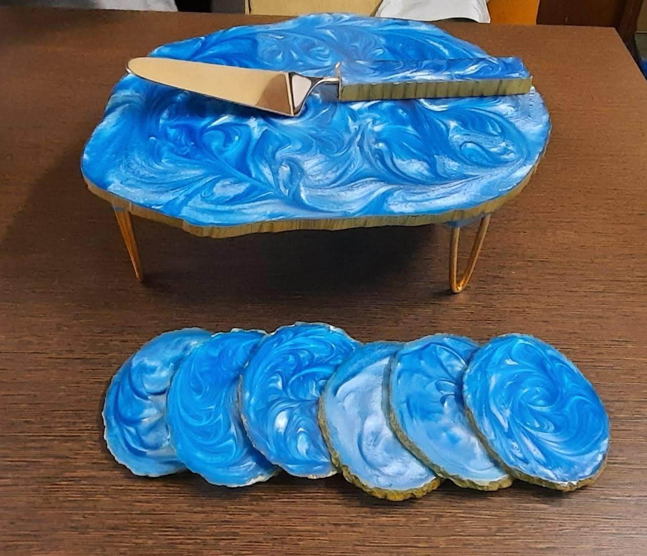 Resin Tea Coaster 