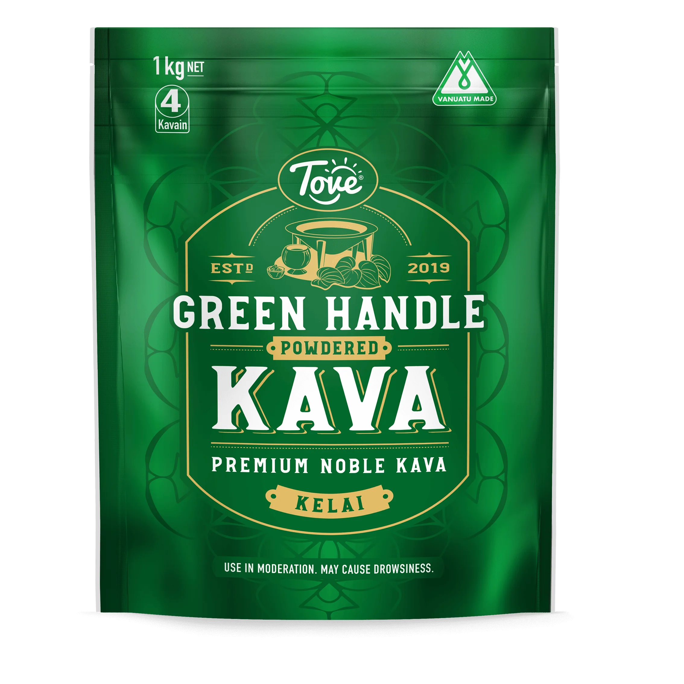 GREEN HANDLE POWDERED KAVA