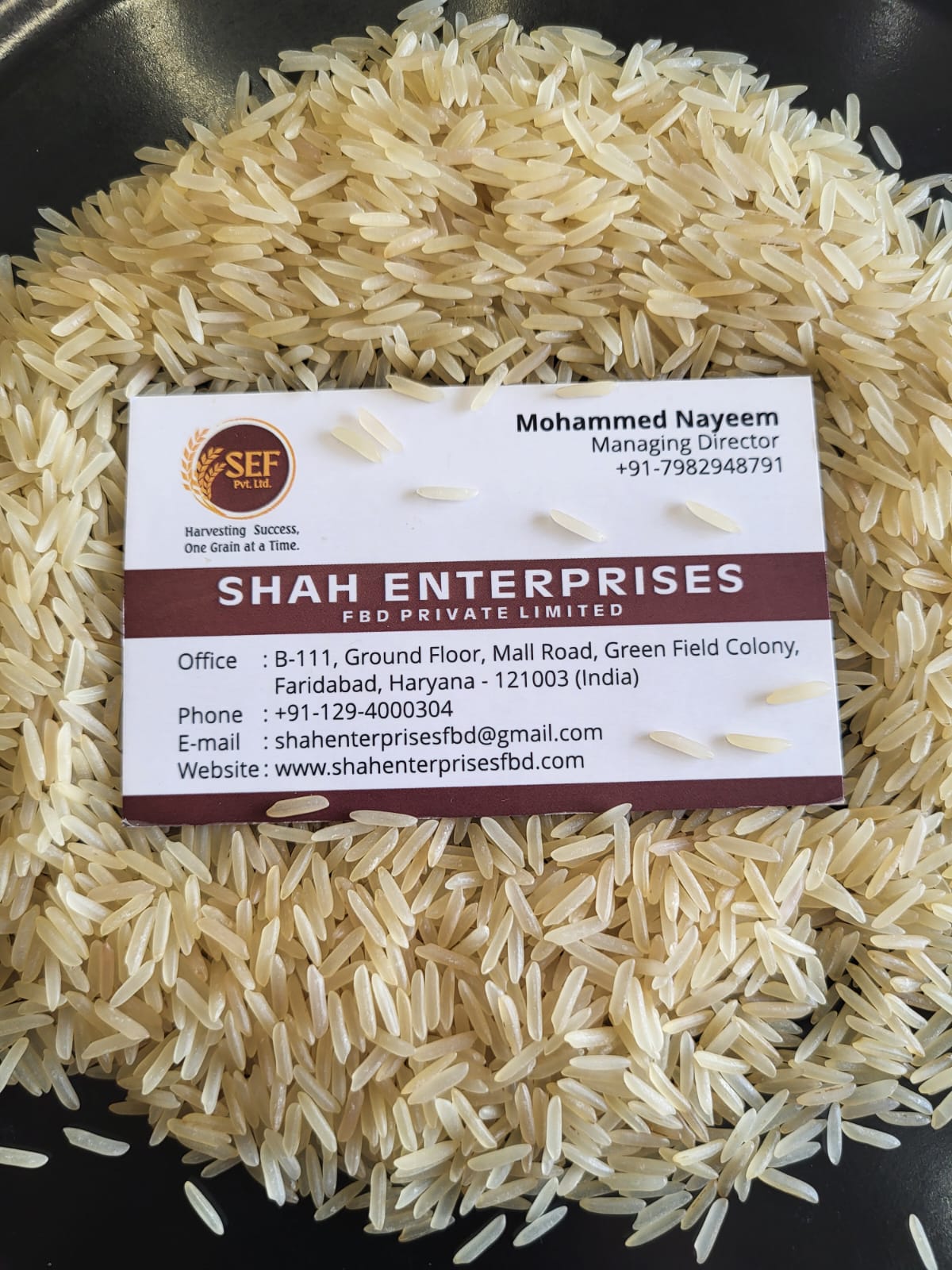 Sugandha Raw Basmati Rice