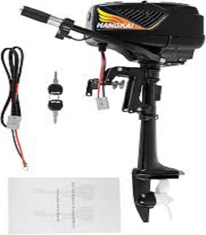 5HP Electric Outboard Motor Marine,48V 1200W Electric Boat Motor,Fishing Boat Trolling Engine,Boa