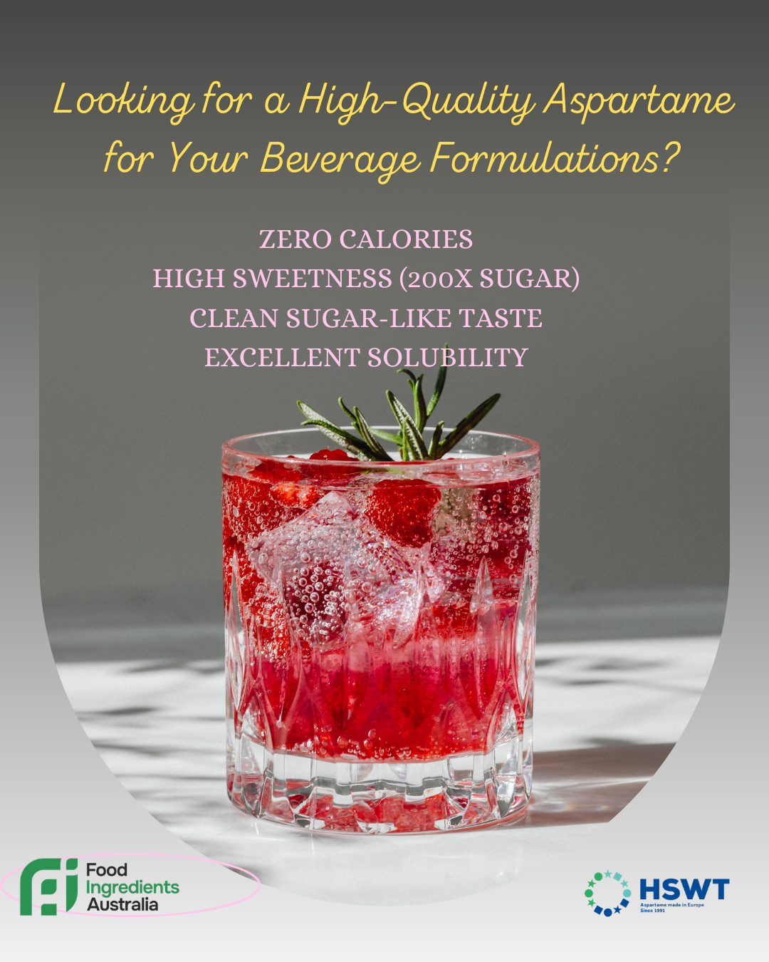 Bulk Aspartame Supplier Australia – Low-Calorie Sweetener for Food, Drinks &amp; Frozen Products