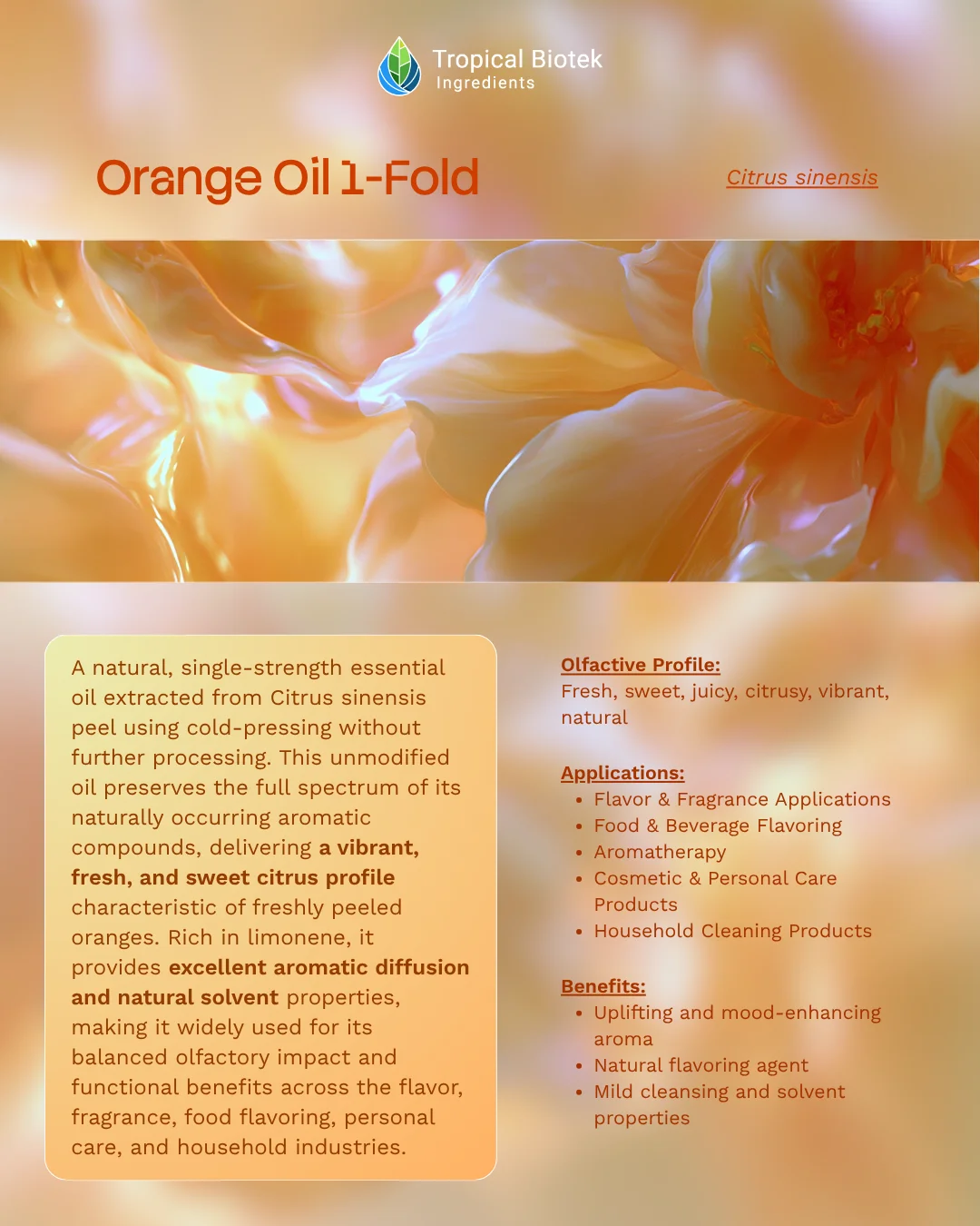 Orange Oil 1-fold