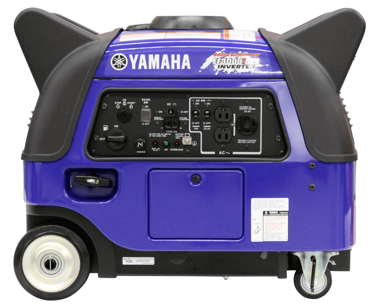 Yamaha EF3000iSEB 3000-Watt 120-Volt 25-Amp Portable inverter Generator with Electric Start