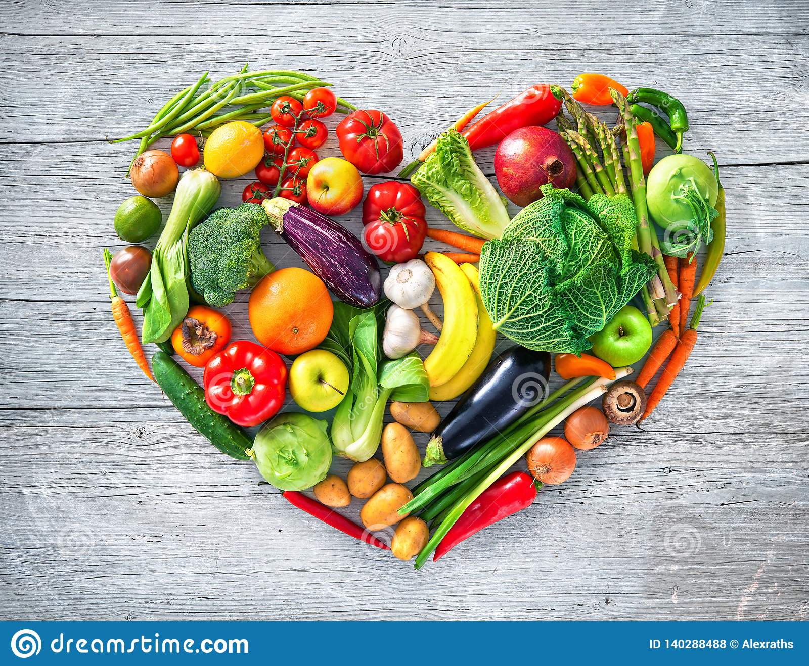 Fruits and vegetables