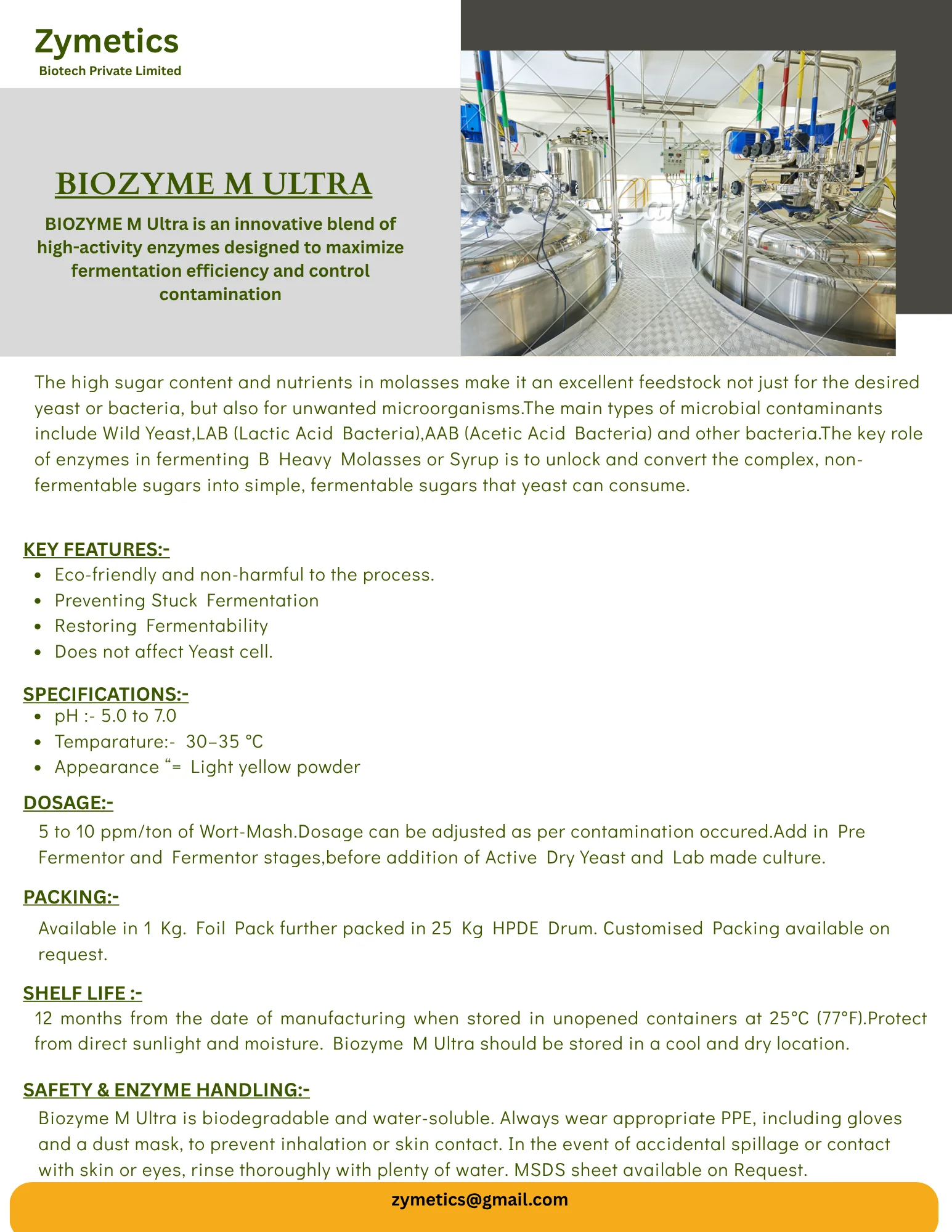 Biozyme M ultra