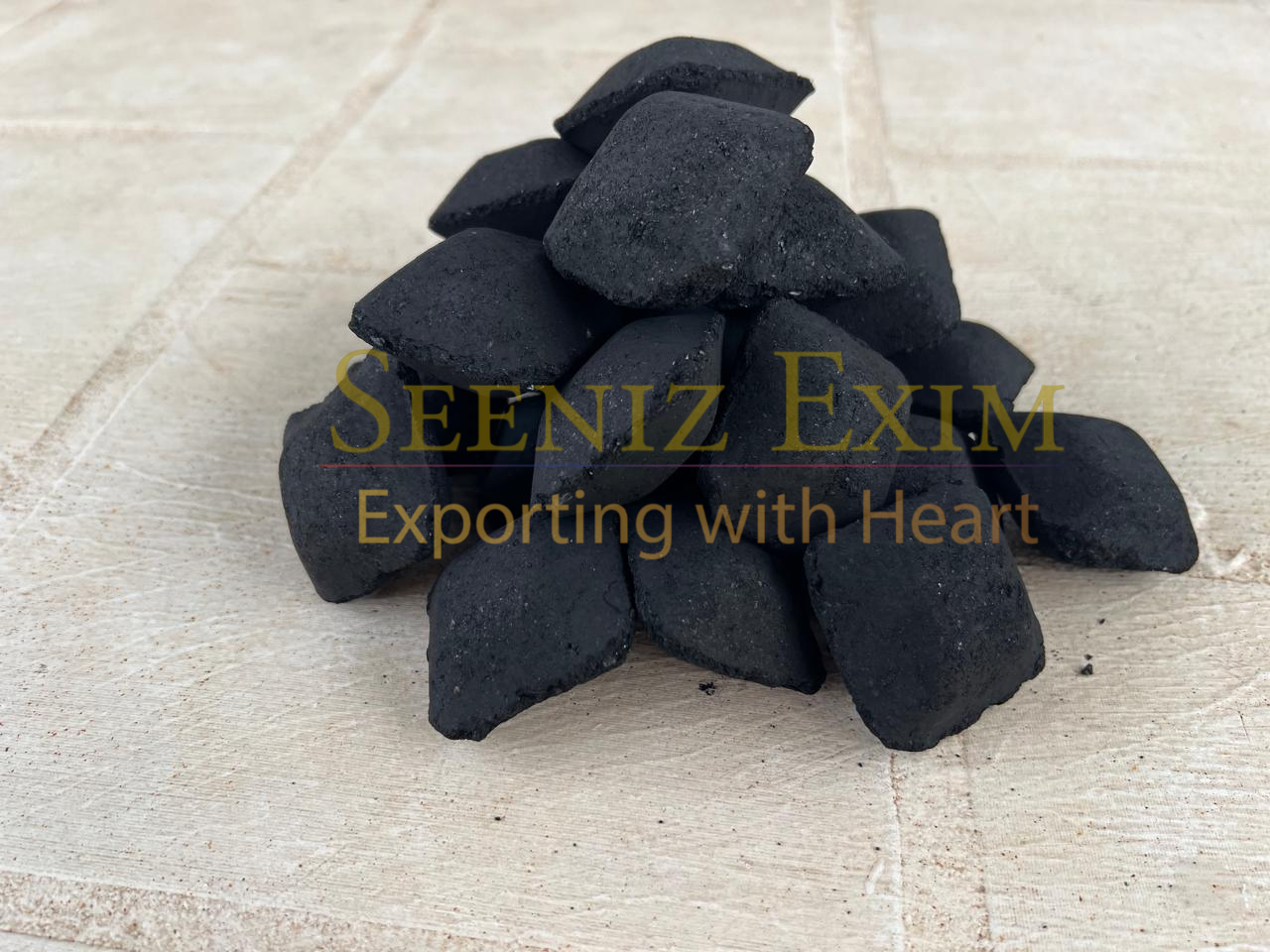 coconut shell charcoal Pillow briquettes