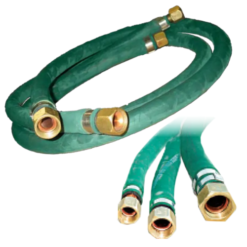 Water cooled cable for furnace