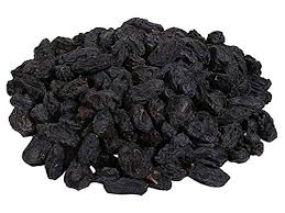 Seedless Black afghan Raisins
